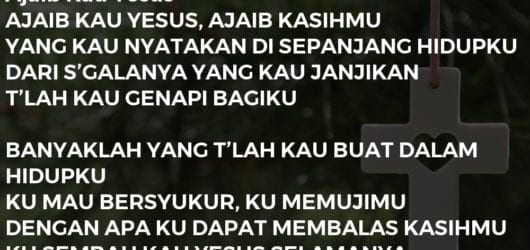 Ajaib Kau Yesus