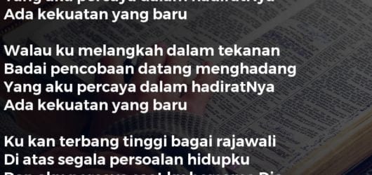 Bagai Rajawali (Hanya KepadaNya Ku Kan Berlari)