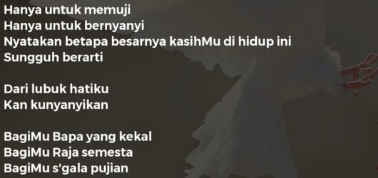 BagiMu Bapa yang Kekal