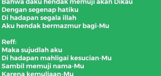 BAHWA DAKU HENDAK MEMUJI