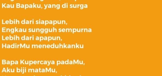 Bapa Kupercaya PadaMu