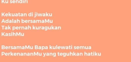 BersamaMu Bapa Kulewati Semua