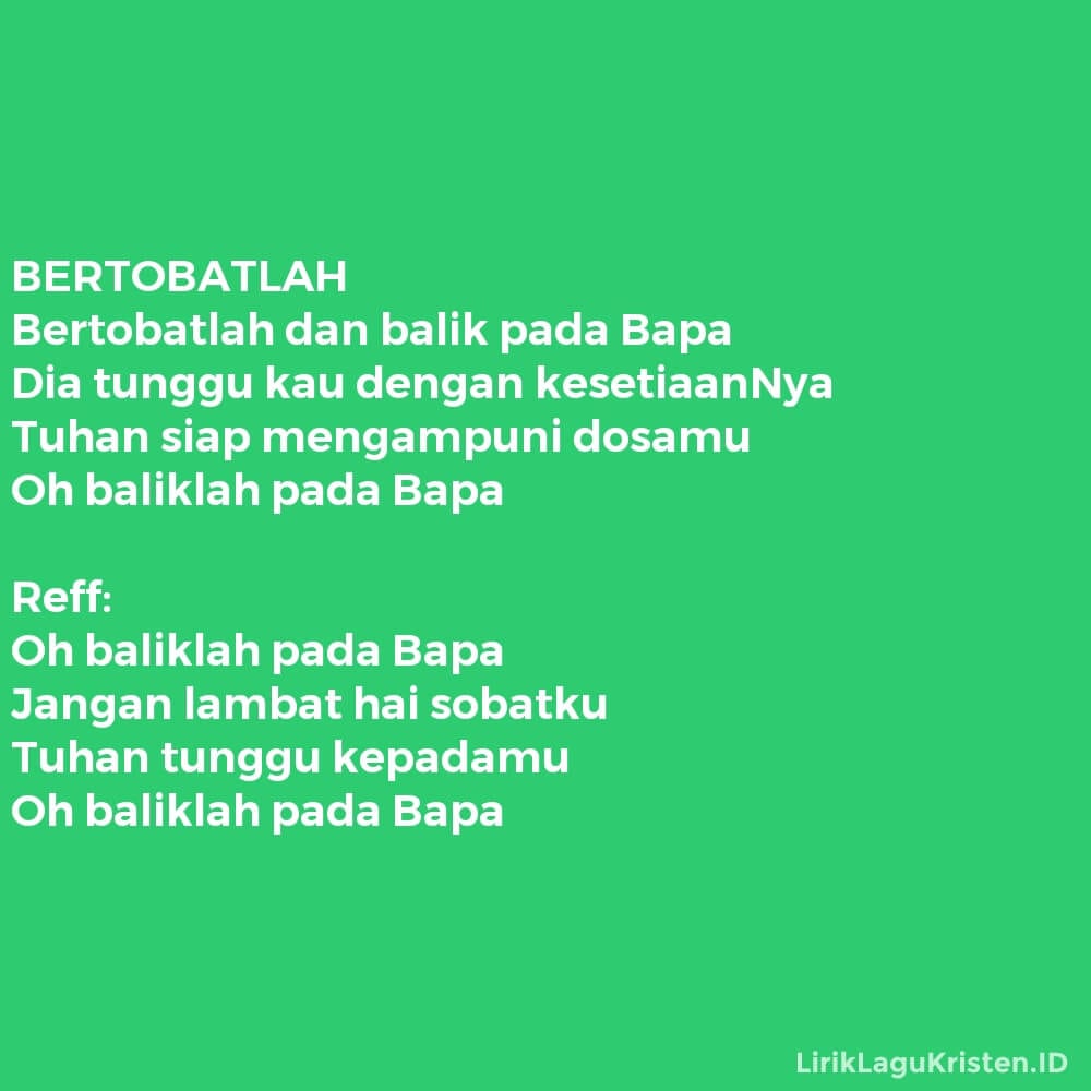 BERTOBATLAH