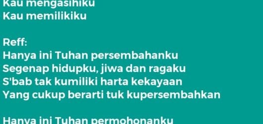 BETAPA HATIKU BERTERIMA KASIH