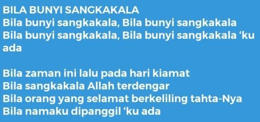 BILA BUNYI SANGKAKALA