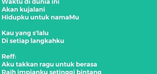 BUKAN SEKEDAR HIDUP