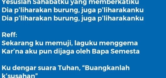 DIA PELIHARAKAN BURUNG