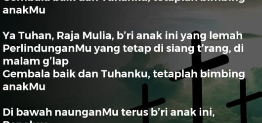 Gembala Baik Dan Tuhanku