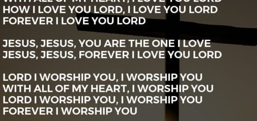 How I Love You Lord