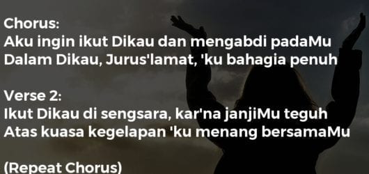 Ikut Dikau Saja Tuhan