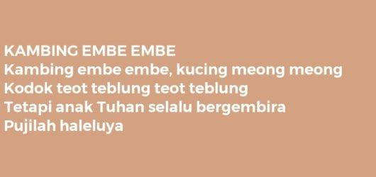 KAMBING EMBE EMBE