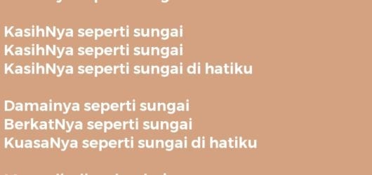 KASIHNYA SEPERTI SUNGAI