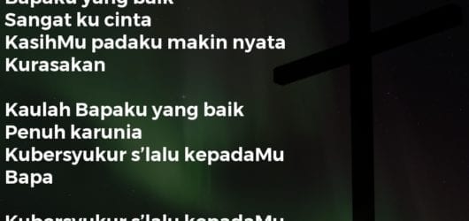 Kaulah Bapaku yang Baik