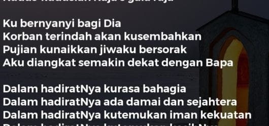 Ku Berdiam Dekat Bapa