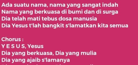 NAMA YESUS