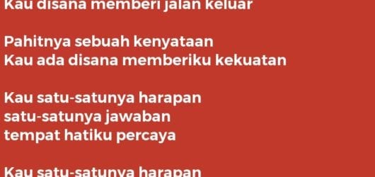 Satu-Satunya Harapan