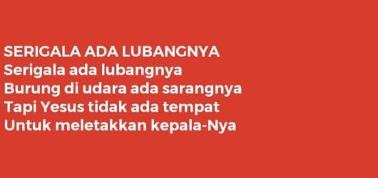 SERIGALA ADA LUBANGNYA