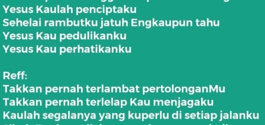 Takkan Pernah Terlambat