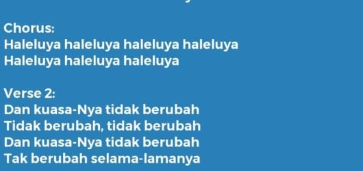 TUHAN YESUS TIDAK BERUBAH