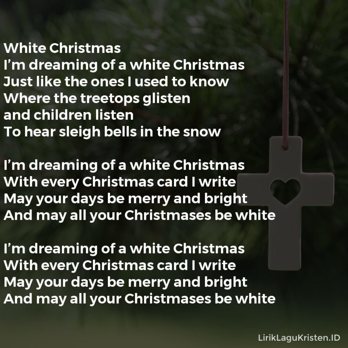 White Christmas Lirik Lagu Kristen