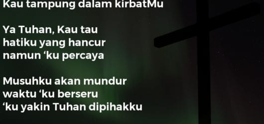 Yesus Tampung Air Mataku