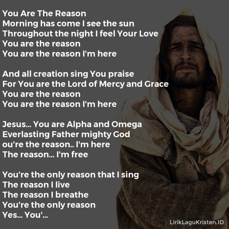 You Are The Reason • LIRIK LAGU KRISTEN