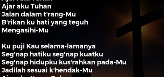 Ajar Aku Tuhan