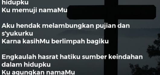 Aku hendak Menyanyikan Kasih dan SetiaMu