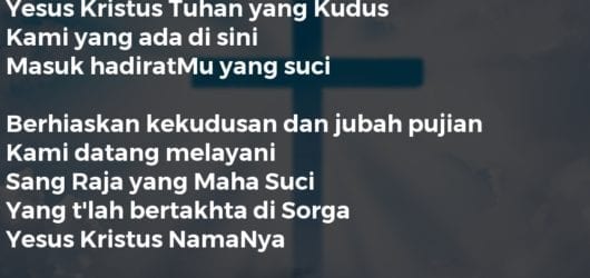 Allah Bapa Kami MengasihiMu