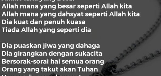 Allah Mana yang Besar