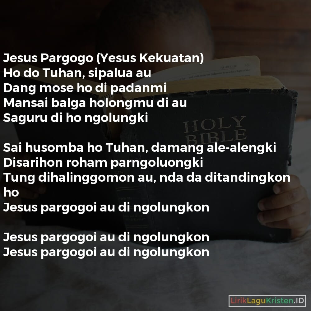 Jesus Pargogo (Yesus Kekuatan)