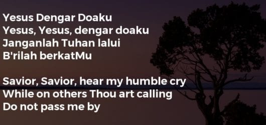 Yesus Dengar Doaku