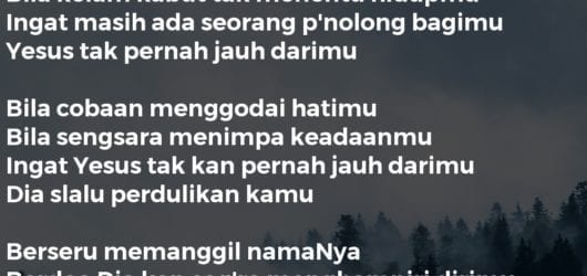 YESUS HANYA SEJAUH DOA