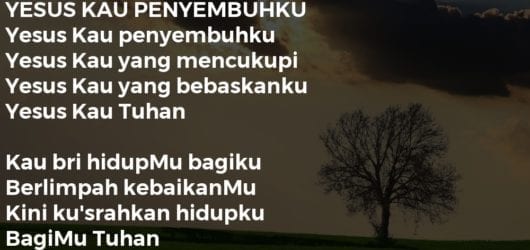 YESUS KAU PENYEMBUHKU