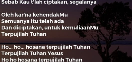 Yesus Tuhan dan Allah Kami