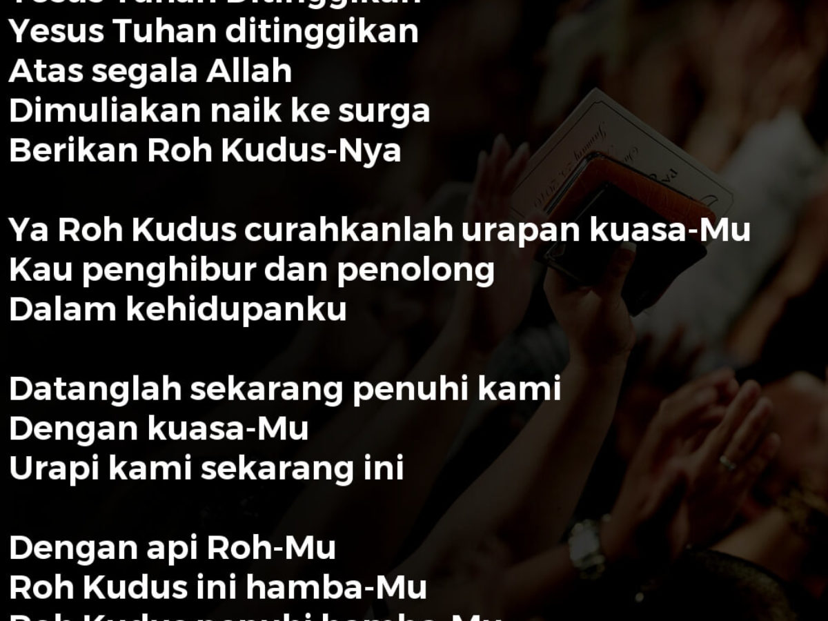 Lirik Lagu Allah Ditinggikan