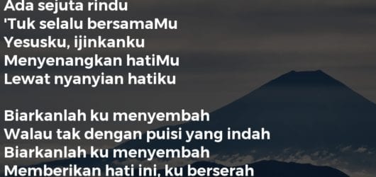 Biarkanlah Ku Menyembah