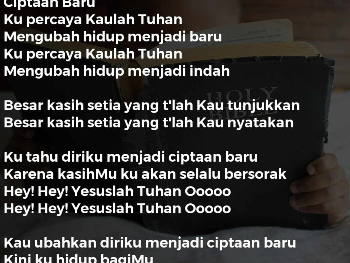 Lirik Lagu Ciptaan Sendiri Bahasa Inggris