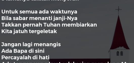 Jangan Lagi Menangis