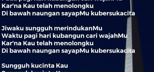 Jiwaku Sungguh MerindukanMu