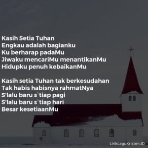 Kasih Setia Tuhan • LIRIK LAGU KRISTEN