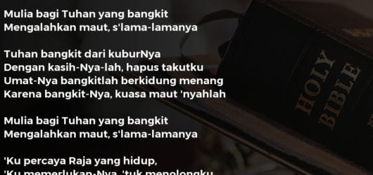 Mulia Bagi Tuhan Yang Bangkit