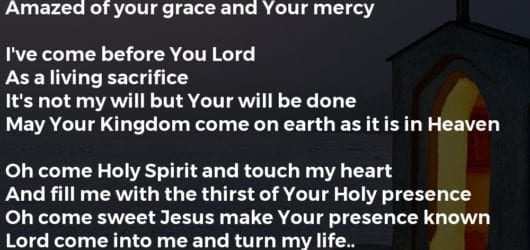 Oh Come Holy Spirit