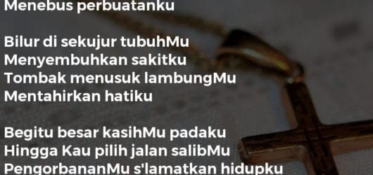 T’rima Kasih untuk SalibMu