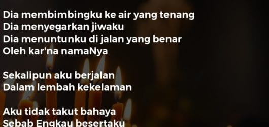 Tuhan Adalah Gembalaku