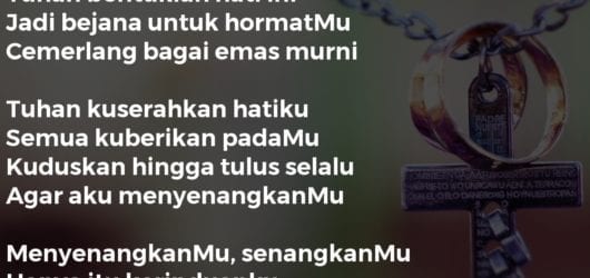 Tuhan Ku Mau MenyenangkanMu