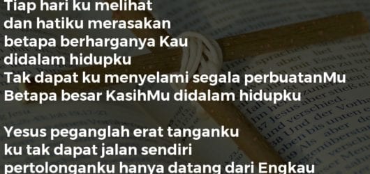 Yesus Peganglah Erat Tanganku