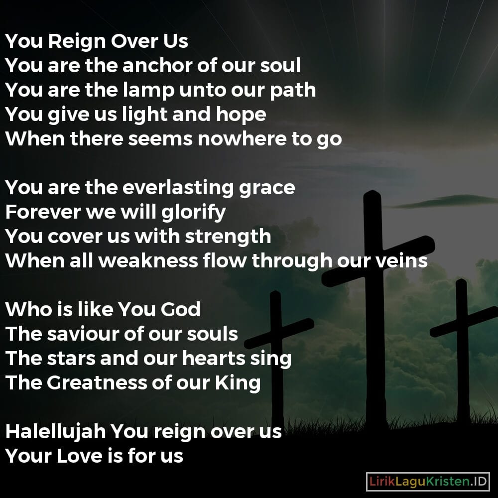 You Reign Over Us