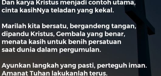 Amanat Yesus Menuntun Kita