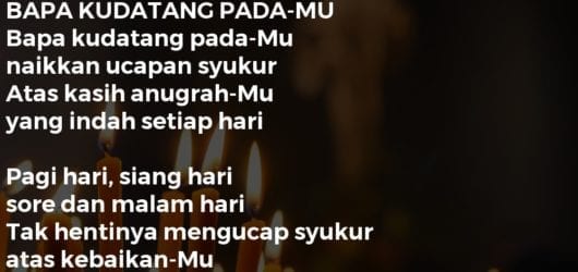 BAPA KUDATANG PADA-MU